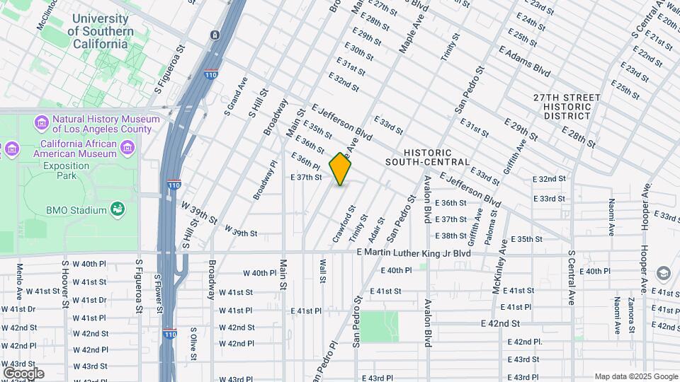 3721 Wall St Map and Location Details
