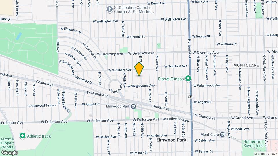 2624 N 75th Ave Map and Location Details
