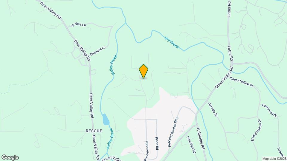 2171 Ponderosa Rd Map and Location Details
