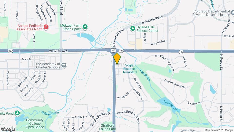 2971 W 119th Ave, Unit 102 Mapa y Detalles de la Ubicación