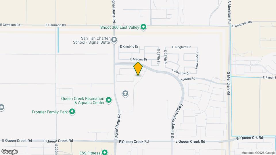 22521 E Cattle Dr Map and Location Details