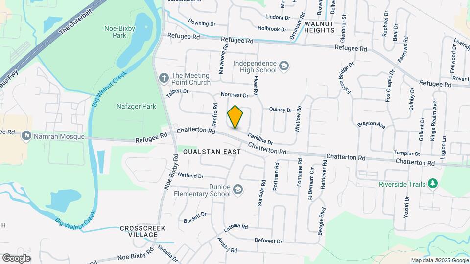 5143 Parkline Dr Map and Location Details