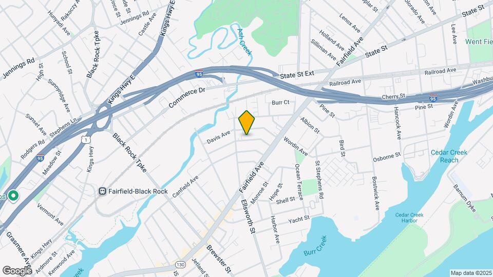 122 Hansen Ave Map and Location Details