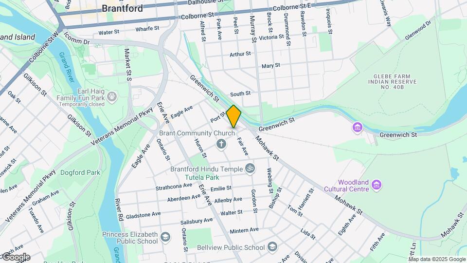 24 Cayuga St Map and Location Details