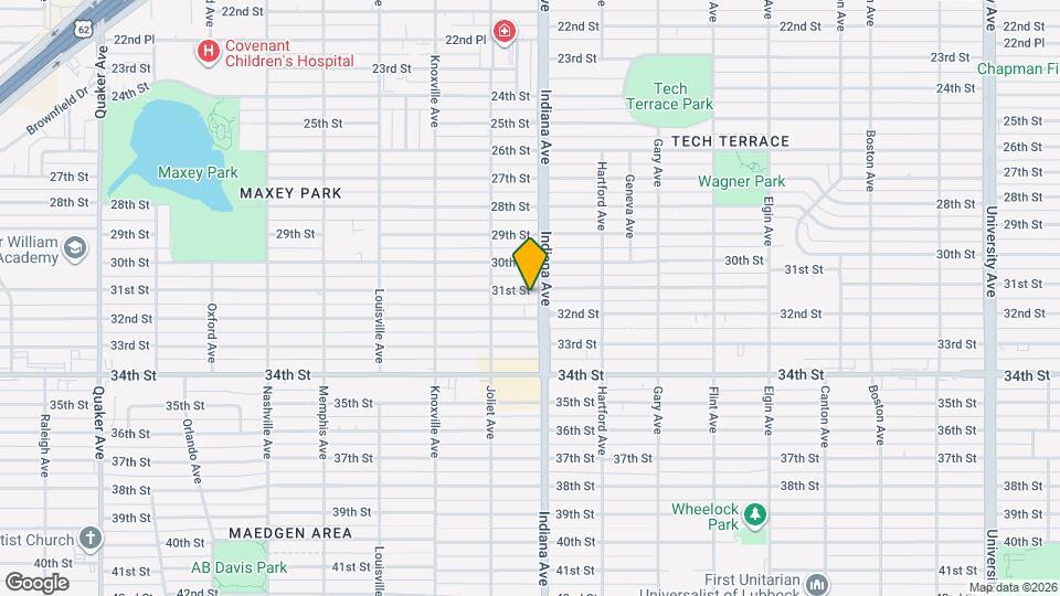3405 31st St Map and Location Details
