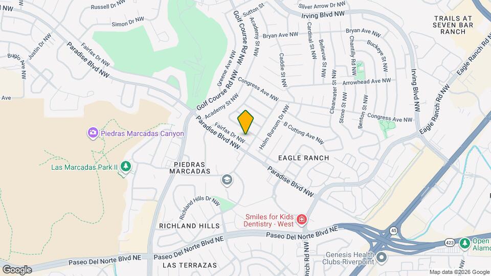 4609 Fairfax Dr NW Mapa y Detalles de la Ubicación