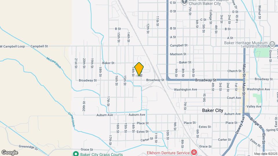 2105 13th St Mapa y Detalles de la Ubicación