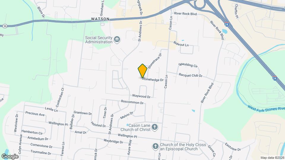 2747 Stonehedge Dr Map and Location Details