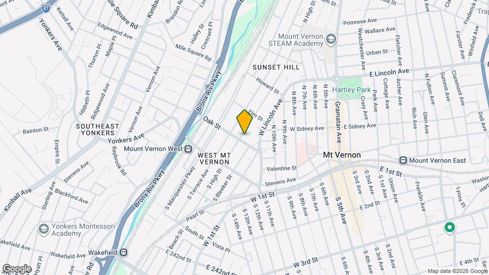 105 N High St, Unit Apt 3 Map and Location Details
