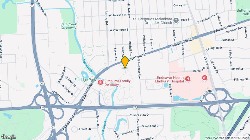 1116 S Eldridge Ln Map and Location Details