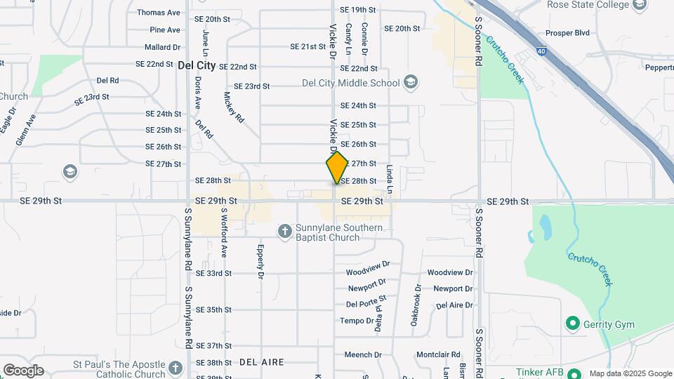 2914 Vickie Dr. Apt. D, Unit D Map and Location Details