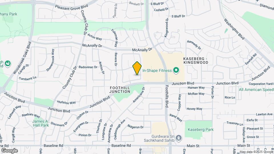 1409 Deerfield Cir Map and Location Details