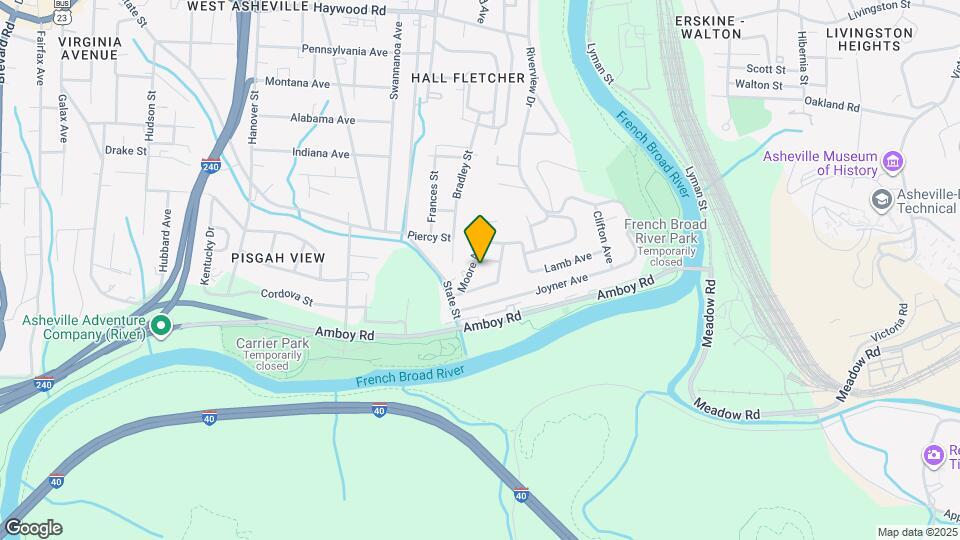 23 Moore Ave Map and Location Details