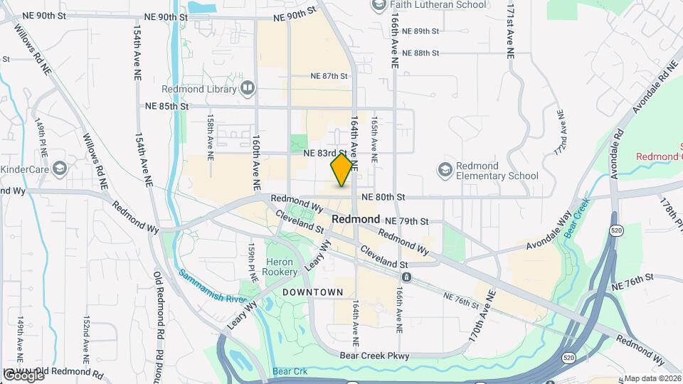 PCP Redmond Phase 2 Mapa y Detalles de la Ubicación