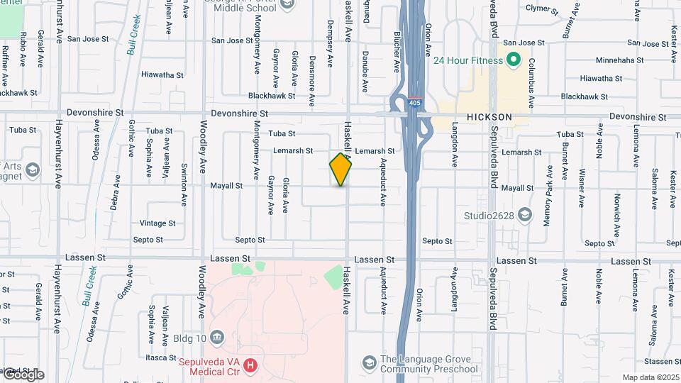 15804 Mayall St Map and Location Details
