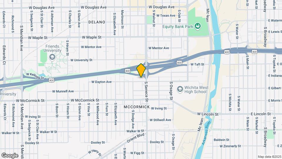 1116 W Dayton Ave Map and Location Details
