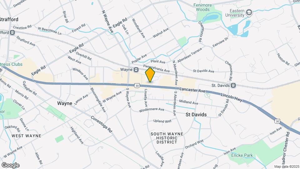 193-197-197 E Lancaster Ave Map and Location Details