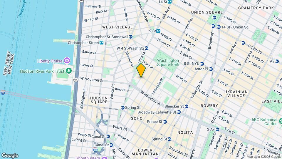 98 MacDougal St Mapa y Detalles de la Ubicación