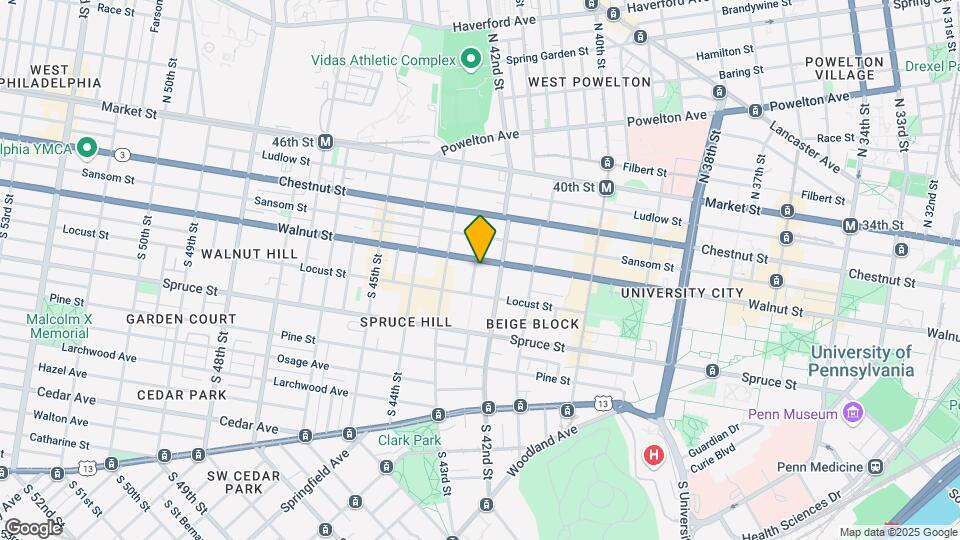 4216 Walnut St Mapa y Detalles de la Ubicación