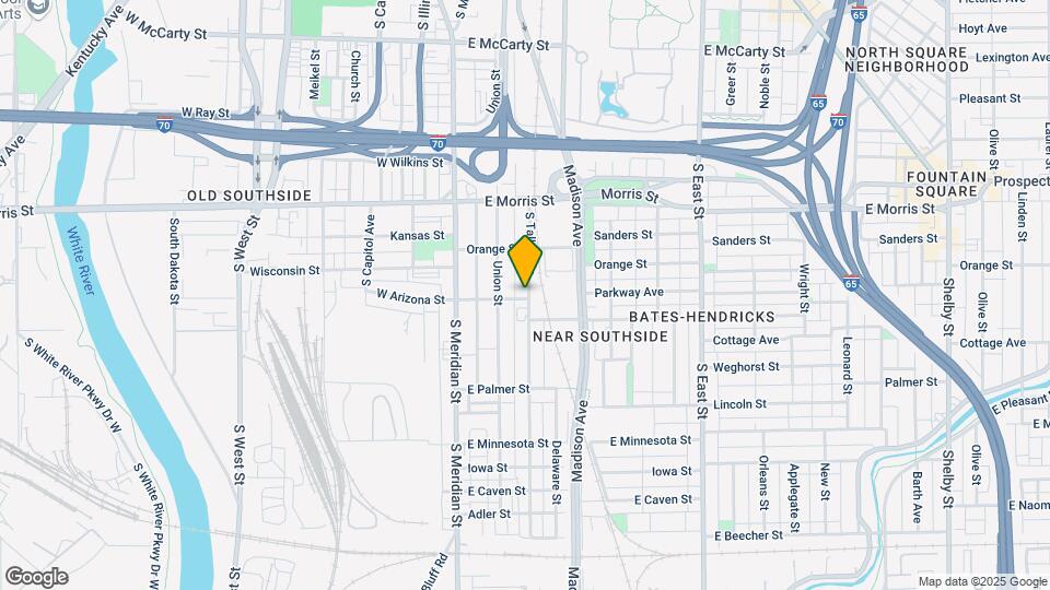 1362 S Talbott St Map and Location Details
