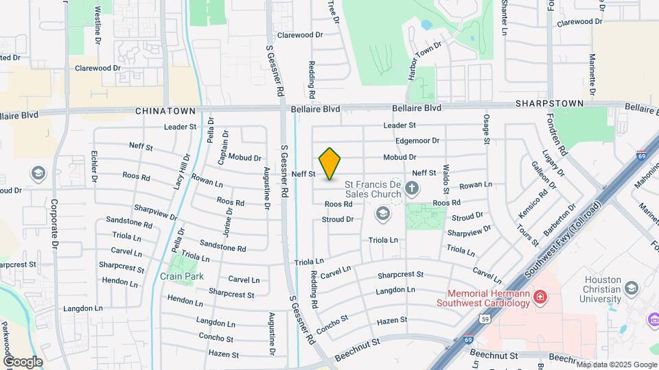 8514 Rowan Ln Map and Location Details