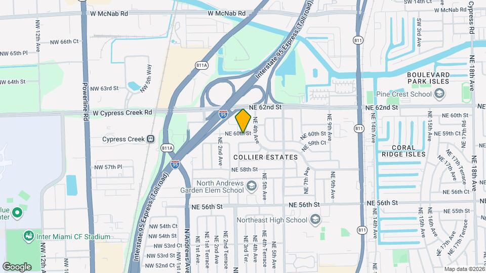 320 NE 60th St Map and Location Details
