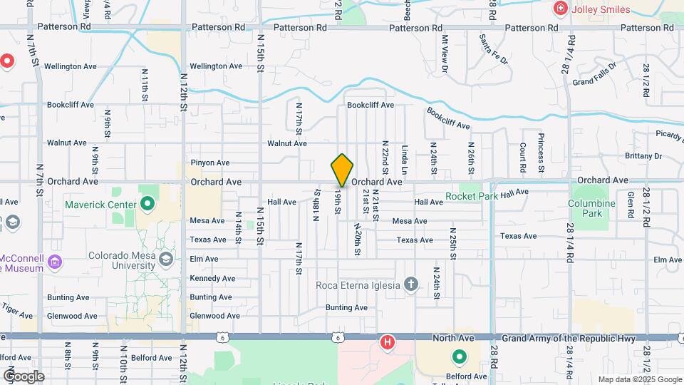 1824 19th St Map and Location Details