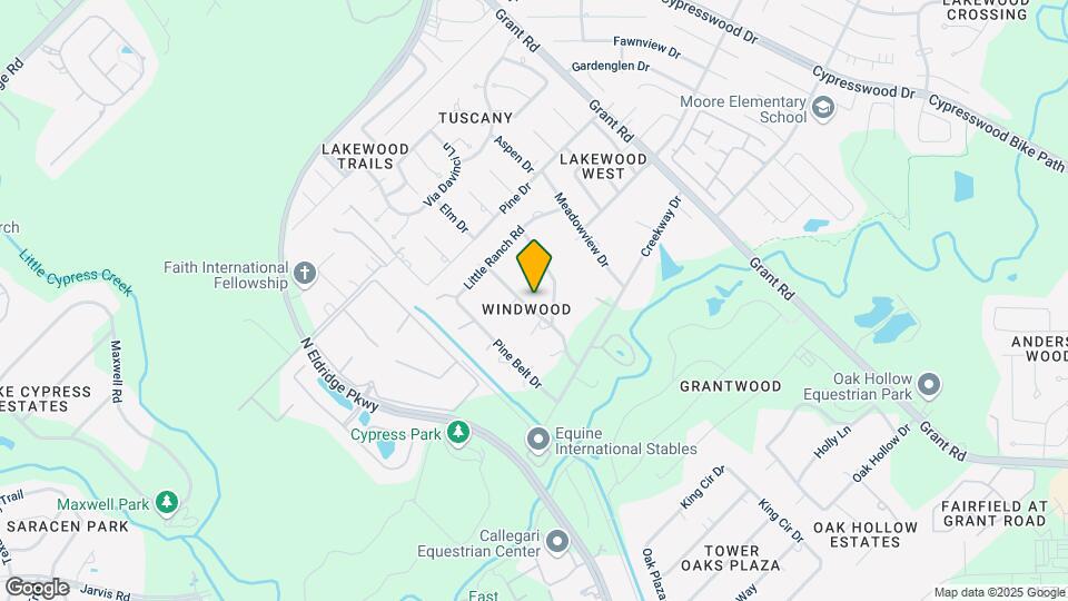 11842 Deep Woods Dr Map and Location Details