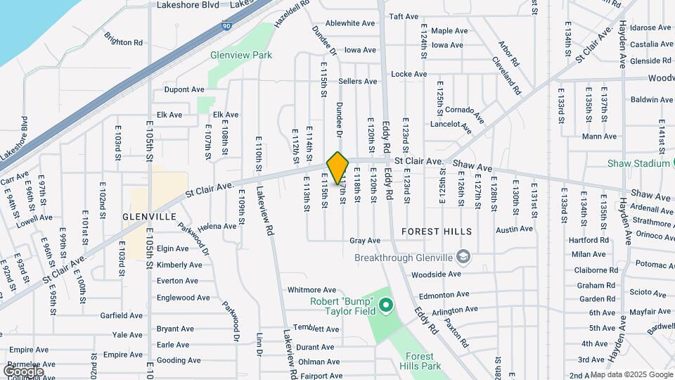 634 E 117th St Mapa y Detalles de la Ubicación