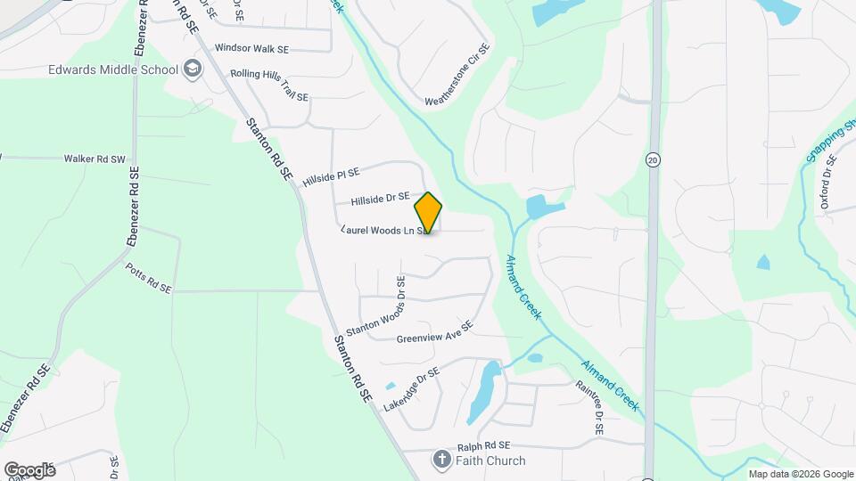 2650 Laurel Woods Ln SE Map and Location Details