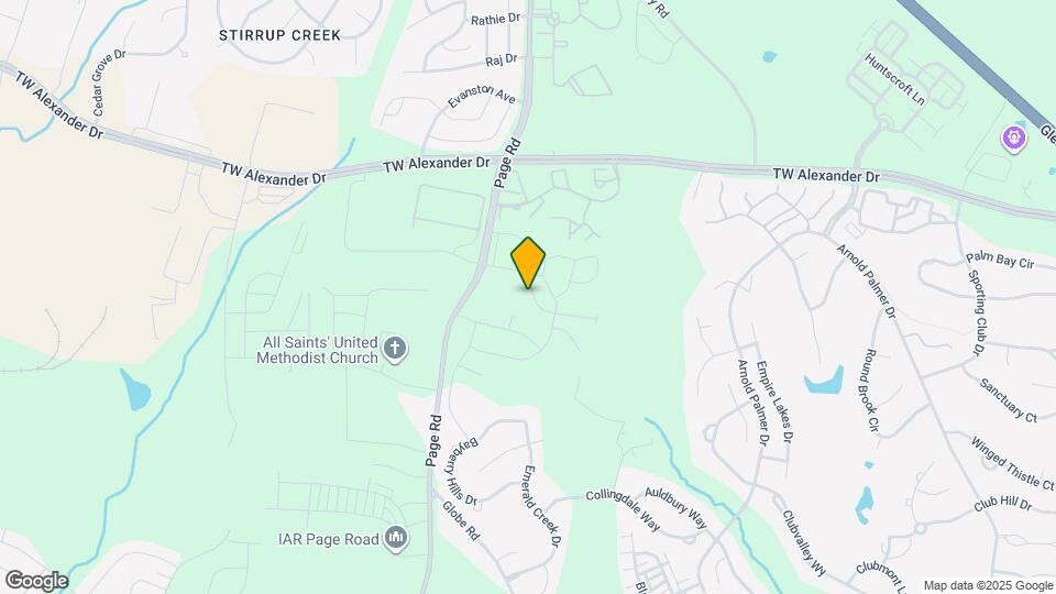 1018 Brightskies St Map and Location Details