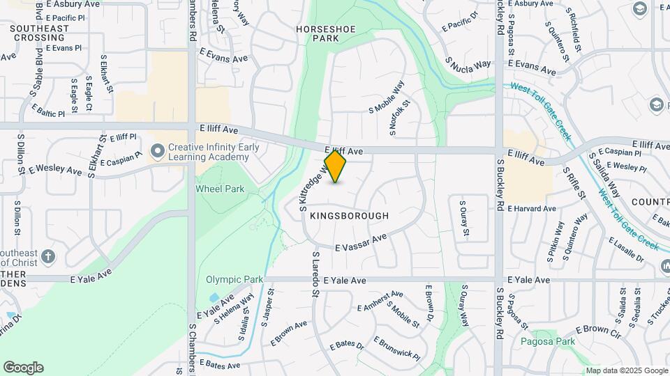 2484 S Laredo St Map and Location Details
