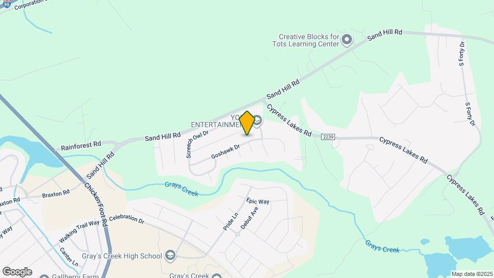5220 Goshawk Dr Map and Location Details