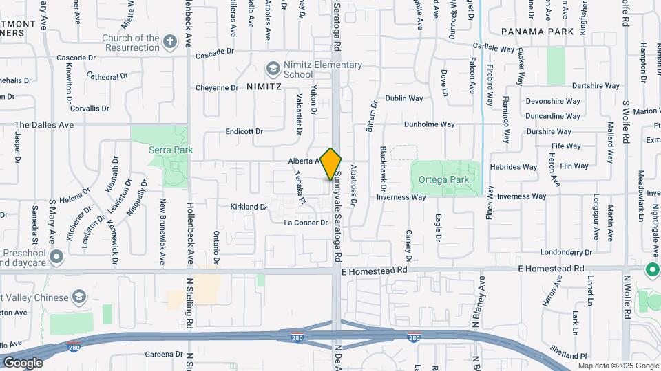 502 Hope Terrace Map and Location Details