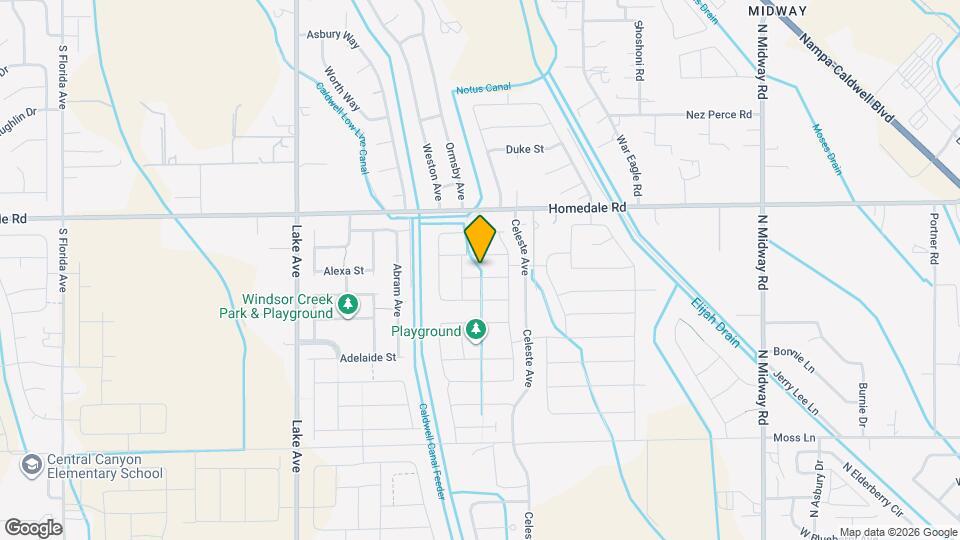 12606 Herrick St Map and Location Details