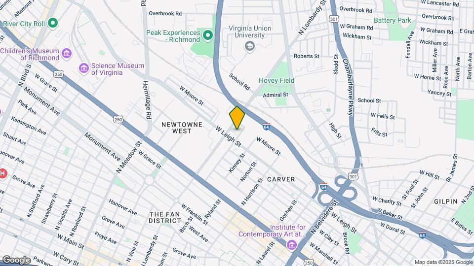 1020 Bowe St Map and Location Details