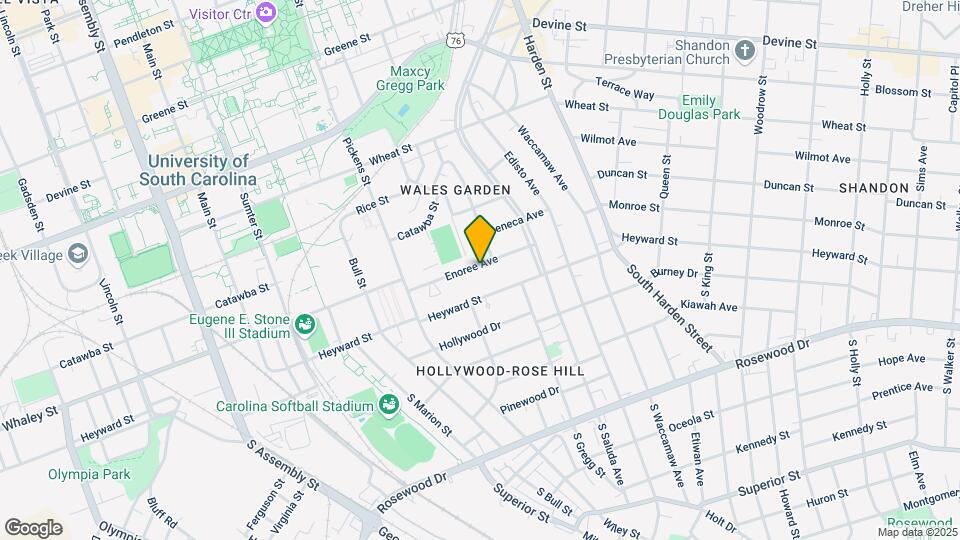 1724 Enoree Ave Mapa y Detalles de la Ubicación