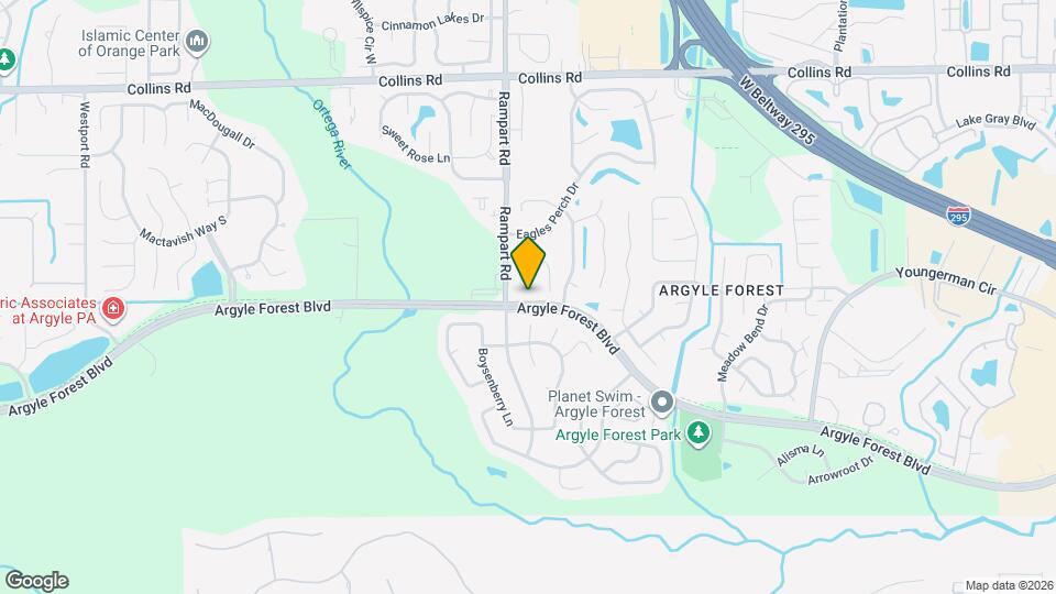 8380 Argyle Corners Ct Map and Location Details