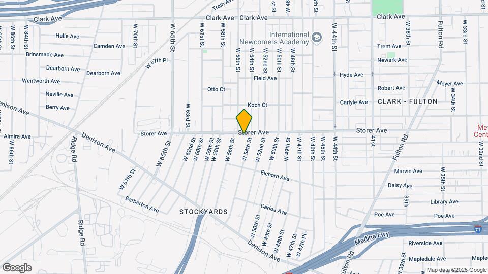 3392 W 54th St Map and Location Details