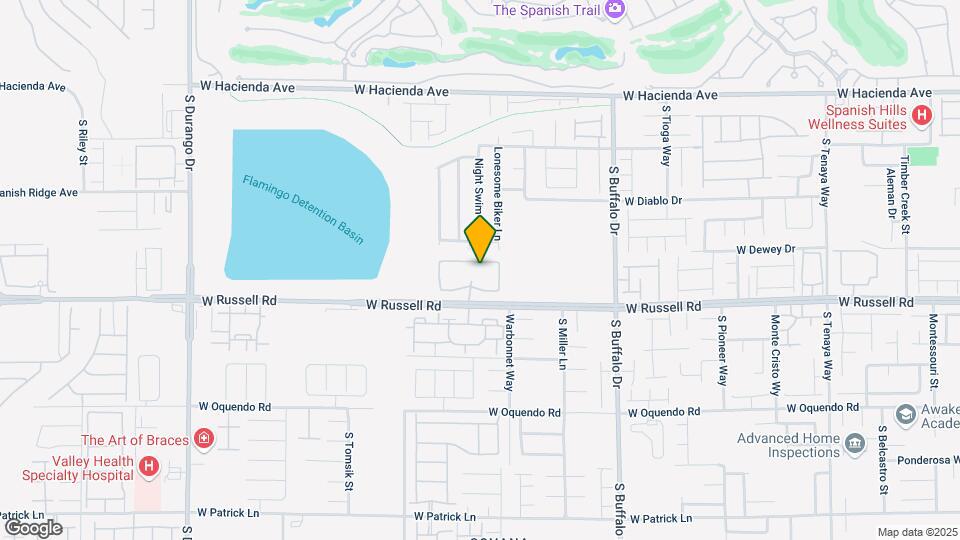 8070 W Russell Rd, Unit 1109S Map and Location Details