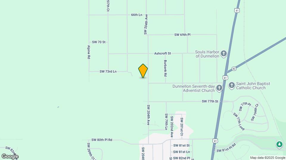 7488 SW 204th Ave Map and Location Details