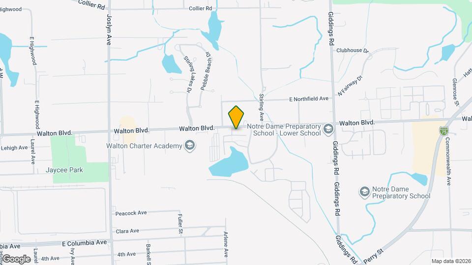 821 Brandon Ave Map and Location Details