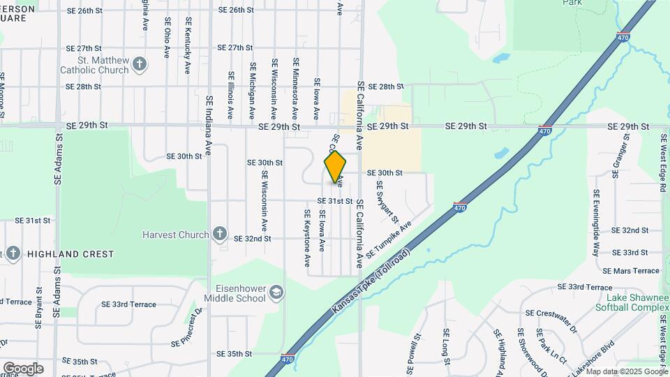 3023 SE Colorado Ave Mapa y Detalles de la Ubicación