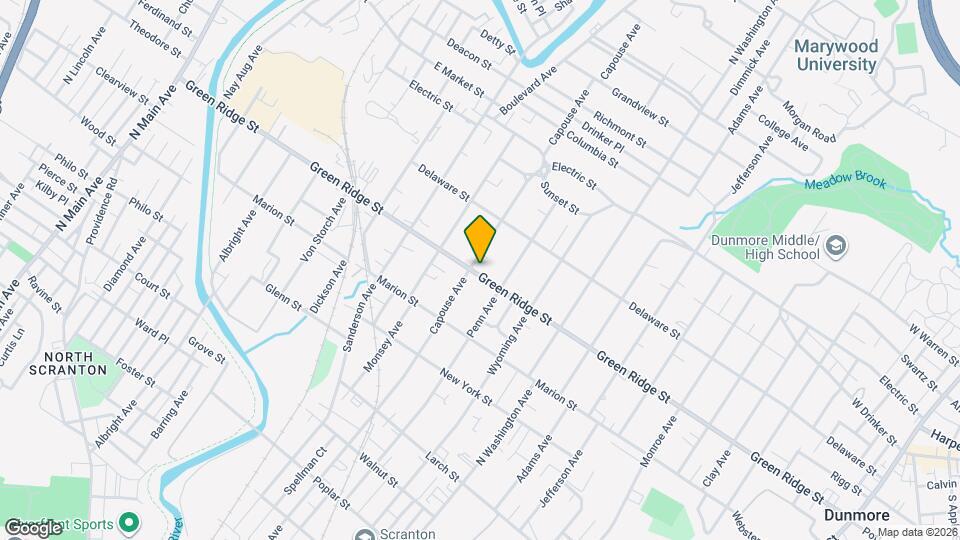 907 Green Ridge St Map and Location Details