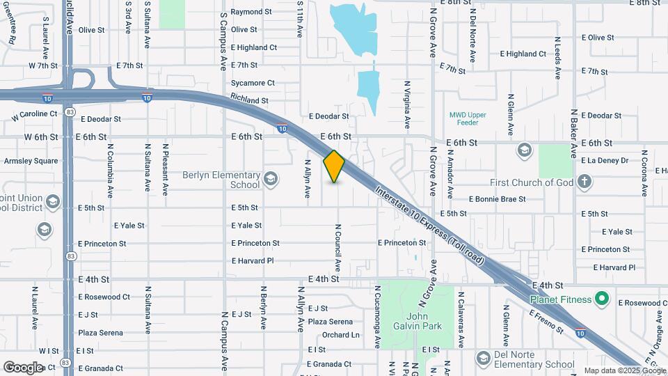 1333 N Council Ave Map and Location Details