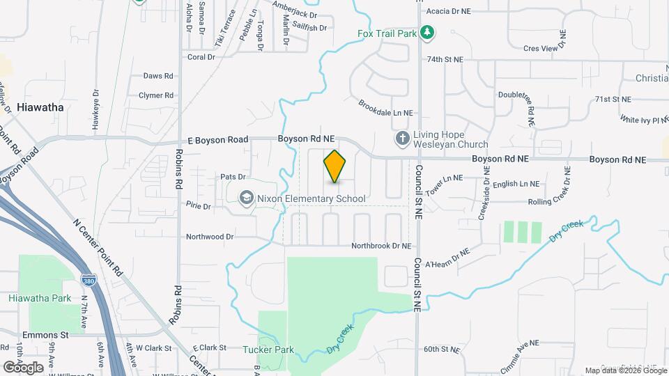 6701 Boxwood Lane Map and Location Details