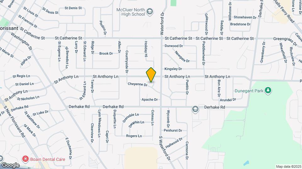 1105 Cheyenne Dr Map and Location Details