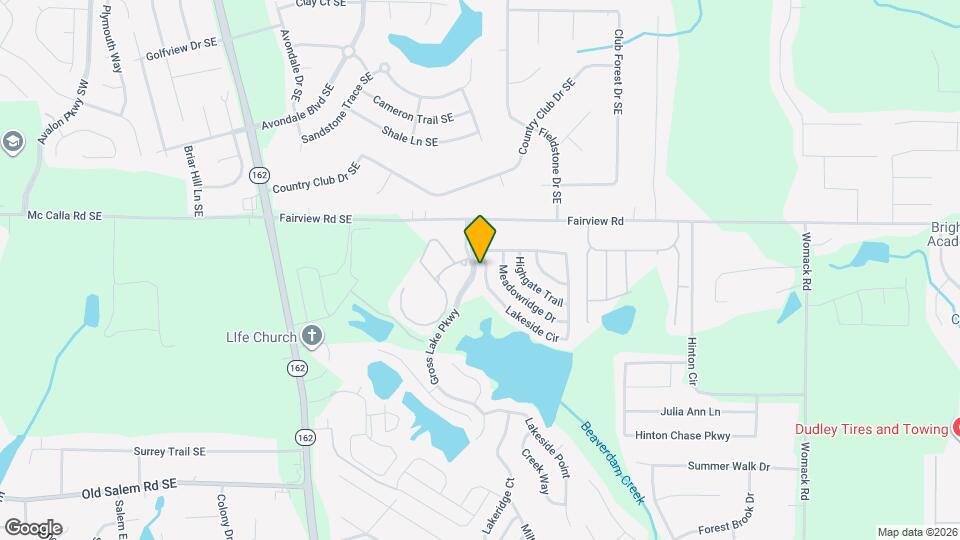 3045 Lakeside Cir Map and Location Details