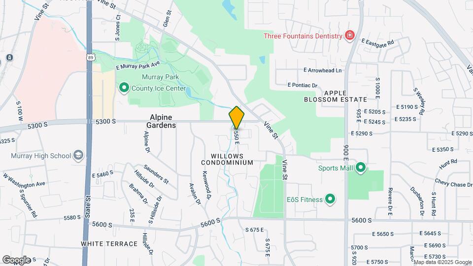 435 E Creekside Cir Map and Location Details