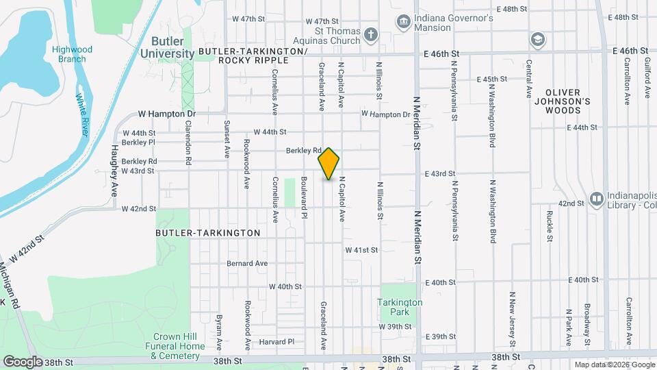 4237 Graceland Ave Map and Location Details